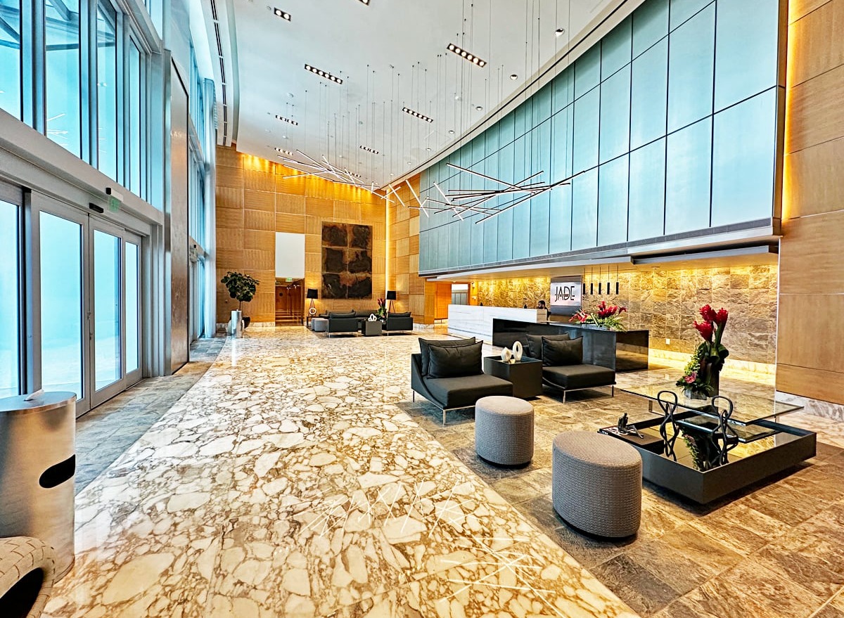 Jade at Brickell Lobby